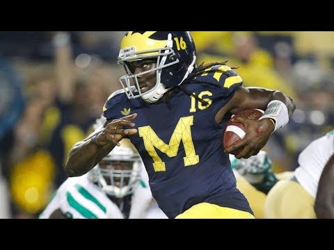 Denard Robinson's Comeback vs. Notre Dame UNDER THE LIGHTS!