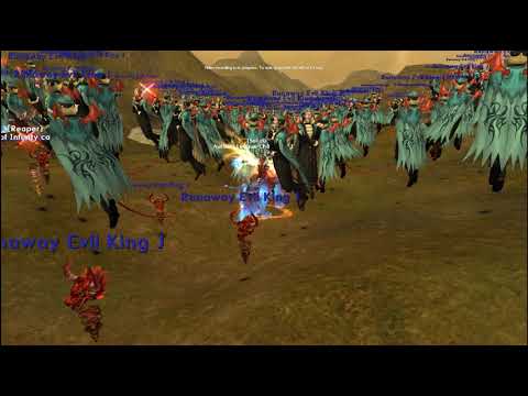 Atlantica Online Evil king J invasion NA big xp!