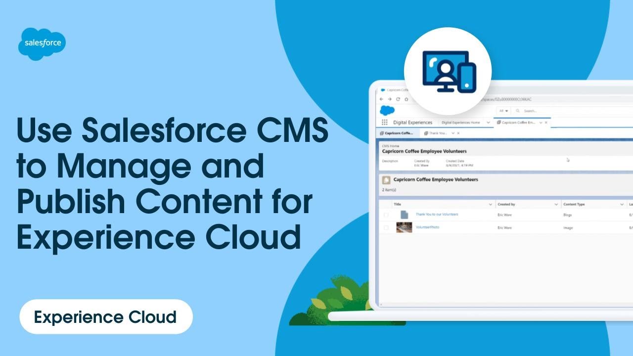 Use Salesforce CMS to Manage and Publish Content for Experience Cloud Sites
