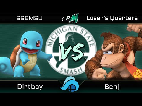 Project MSU Singles Losers Quarters - Dirtboy (Squirle) vs. Benji (Donkey Kong)