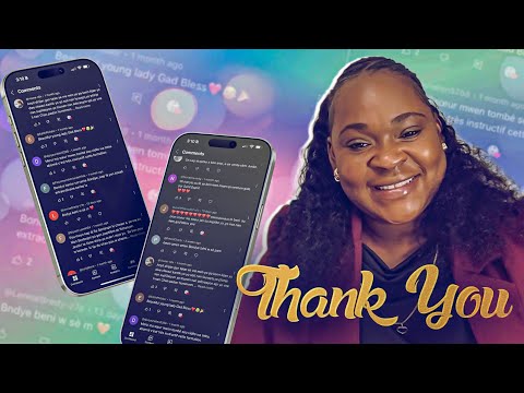 Tout glwa pou Bondye! Mèsi pou tout moun ki sipòte m