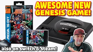 This NEW SEGA Genesis Game Got Me HOOKED! Astebros Also On Nintendo Switch & Steam!