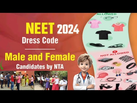 DRESS CODE for neet 2024 aspirants 🔥 #neet2024 #neet #update #neetupdate  @Medicoinspiresbharat