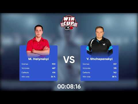 18:30 Vadym Hryban 0-3 Nazar Tretiak West 3 WIN CUP 29.11.2022 | TABLE TENNIS WINCUP