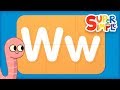 Learn The Alphabet Letter W Turn And Learn ABCs ​​ Super Simple ABCs