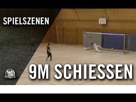 Neunmeterschießen | FC Offenthal – SC Hessen Dreieich U19 (Dreieicher Hallen-Stadtmeisterschaft)