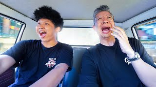 Download lagu TEACH LUCKY TO DRIVE A TRUCK!! mp3