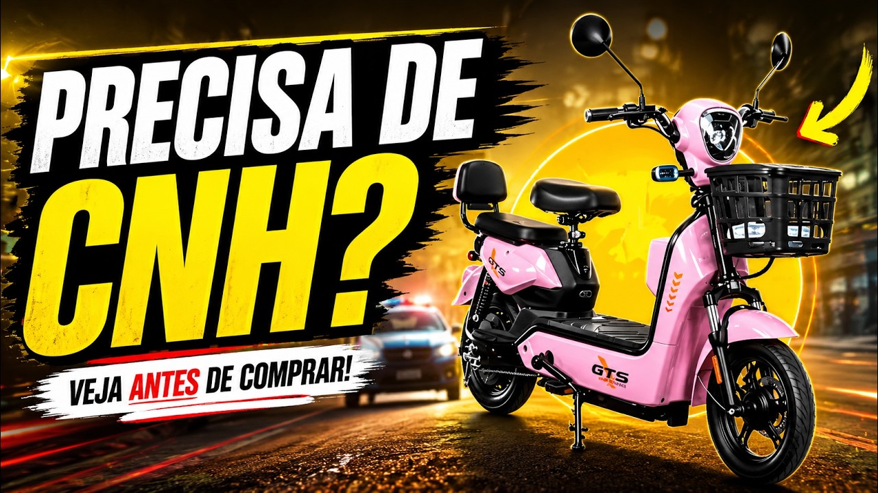 BICICLETA ELÉTRICA PRECISA DE CNH EM 2026? 🚲 REGRAS, LEIS E A MELHOR OPÇÃO SEM HABILITAÇÃO!