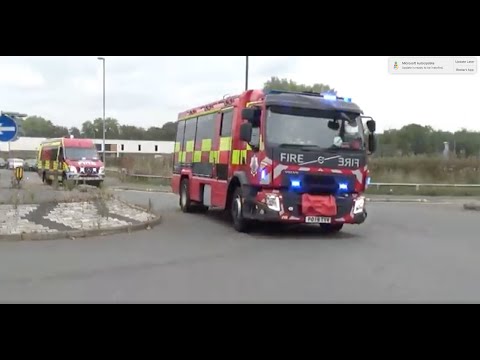 Leigh Technical Response Unit Responding | Greater Manchester Fire & Rescue Service