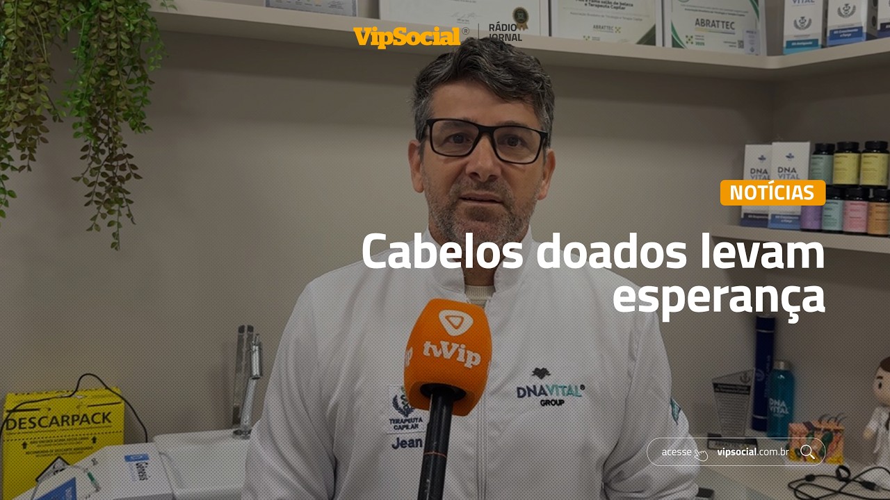 Cabelos doados levam esperança