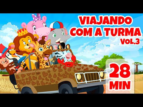 Viajando com a Turma Vol. 3 - Giramille 28 min | Desenho Animado Musical