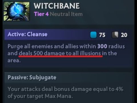 Dota 2 Witchbane bug