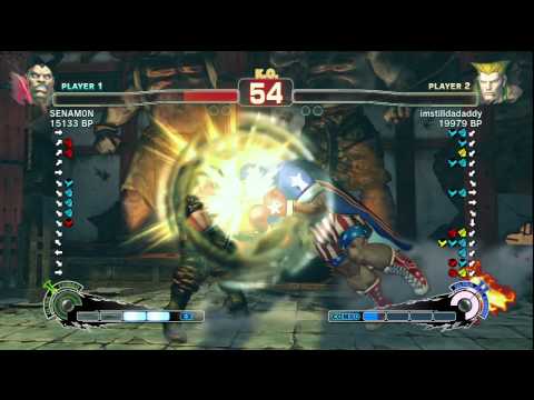 SSF4 - Senam0n [Balrog] VS imstilldadaddy [Guile]