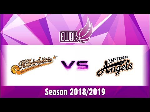 Kibirkstis Vilnius vs Amsterdam Angels - EWBL 2018/19