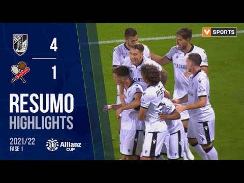 Highlights | Resumo: Vitória SC 4-1 Leixões SC (Taça da Liga 21/22 - 1ª Fase)