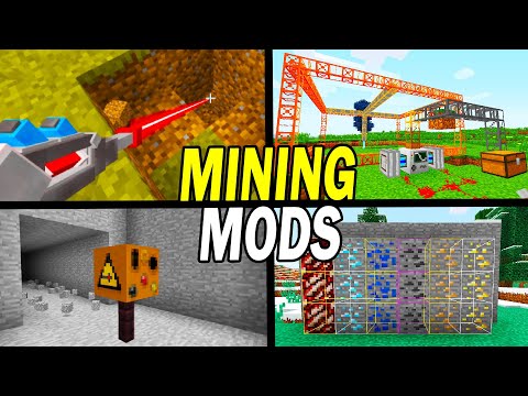 28 INCREDIBLE Mining Mods For Minecraft (Forge & Fabric)