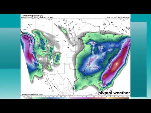 January 2, 2018 Weather Xtreme Video - Afternoon Edition