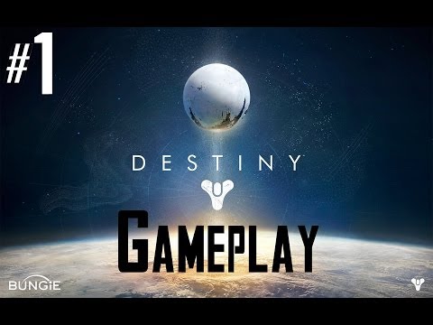 Destiny - Alpha Gameplay - Part 1 - Story Mode Hunter (PS4) 1080p | CenterStrain01