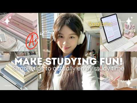 How to Make Studying less Boring and more FUN! 💌💗