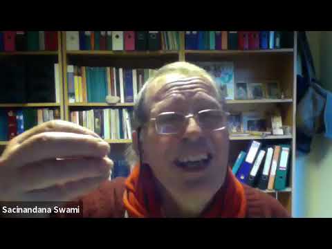 Getting into the mood for Bhadra Purnima with Sacinandana Swami