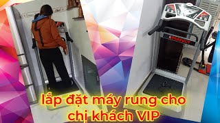 ráp máy cho chị khách bình tân ae có nhu cầu mua máy gym LH Zalo 0903579486