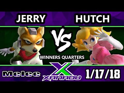 S@X 237 Melee - Jerry (Fox) Vs. Hutch (Peach) - Smash Melee Winners Quarters - SSBM