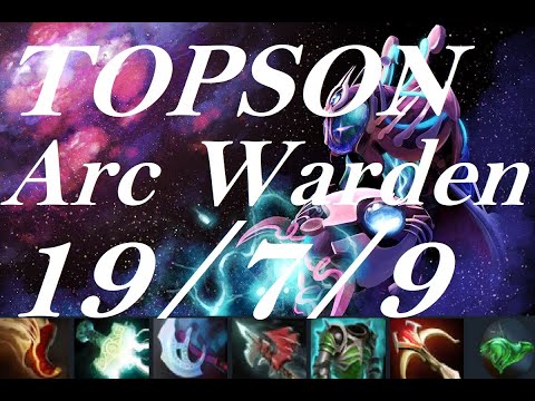 Topson Arc Warden, fn Weaver vs mid Master Io, Sven, Solo sup Shadow Fiend -Io, Sven together -dota2