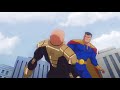 Superman And Lex Luthor Vs Ultraman And Jimmy Olsen Justice League Crisis On Two Earth