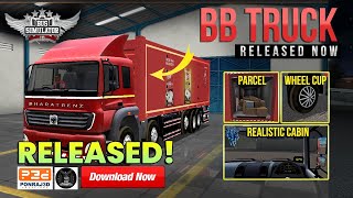 🎀Bharat Benz Truck Released Now  My 3rd Mod for