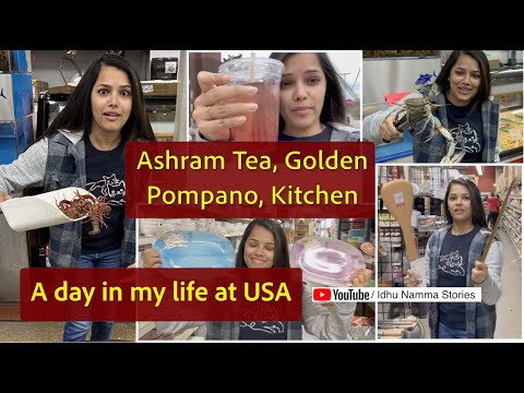 A day in my life | Ashram Fruit Tea | Asian Market | Groceries purchase | Fish, Crab | Funny Fights