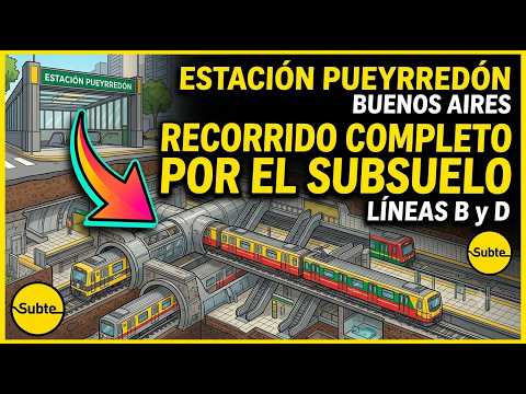 🚇 Estación Pueyrredón en Buenos Aires: Recorrido completo por el subsuelo del Subte 🇦🇷✨