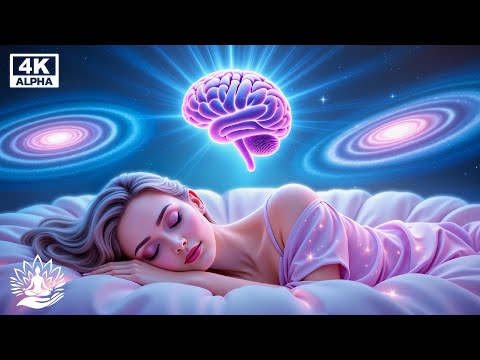 432Hz Alpha Brain Waves for Deep Healing Sleep | Calm the Mind & Let Go of Stress and Overthinking