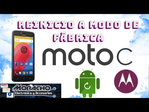 Moto C TX1750 Hard Reset or general reset
