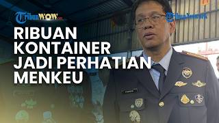 Sidak Pelabuhan Tanjung Priok, Menkeu Purbaya Cek Tumpukan Kontainer Impor Jalur Merah