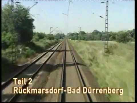 World railways. Germany. Leipzig - Nurnberg