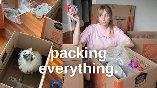 PACKING UP MY ENTIRE APARTMENT