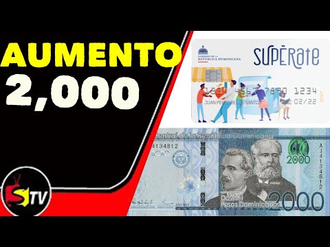 DATE OF THE FIRST PAYMENT OF 2,000 PESOS ON THE #Supérate CARD - PAYMENT OF THE ALIMENTATE INCREASE