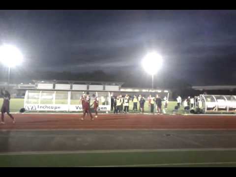 Chelmsford City 3-1 Colchester United. FA Cup First Round Proper.  Sat3Nov2012