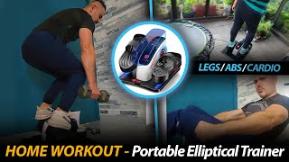Under Desk Elliptical Machine Review - Seated Workout, Seated Elliptical Seated Exercise for Seniors