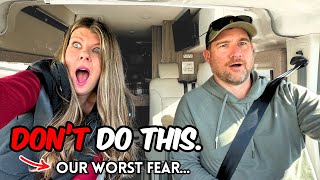 Vanlife in Arizona's Best Christmas City gone wrong? (we take a wrong turn and things get scary)