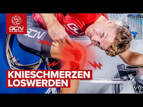 Knieschmerzen beim Radfahren? So wirst du sie los!