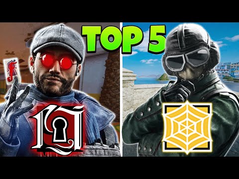 The NEW TOP 5 Attackers & Defenders in Rainbow Six Siege
