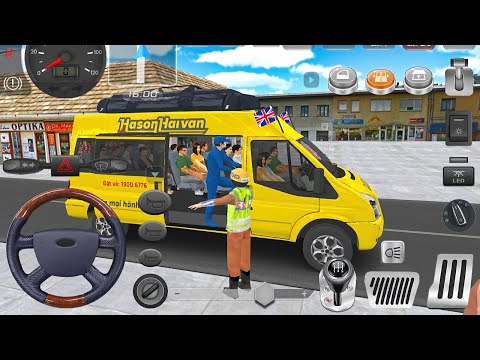 Bus Simulator 2024: Traffic Police and Hason Haivan Bus Driving - Bus Game Android Gameplay