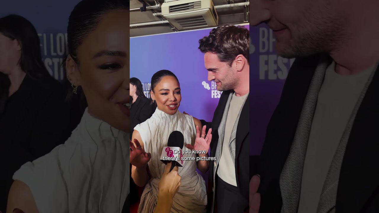 Tessa Thompson and Tom Bateman talk working with each other on Hedda