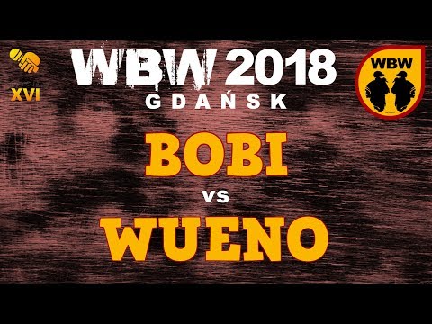 Wueno 🆚 Bobi 🎤 WBW 2018 Gdańsk (freestyle rap battle)