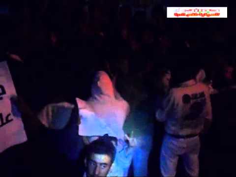 مظاهرة مسائية في بلدة طفس في ريف درعا في جمعة "الله أكبر"
