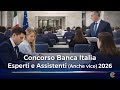 Bank Of Italy Competition 160 Hires Including Graduates