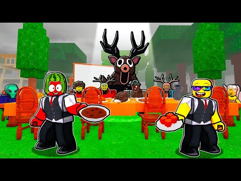 We Got EVERY GUEST for Thanksgiving (99 Nights in the Forest🔦)