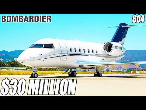 Inside The $30 Million Bombardier Challenger 604