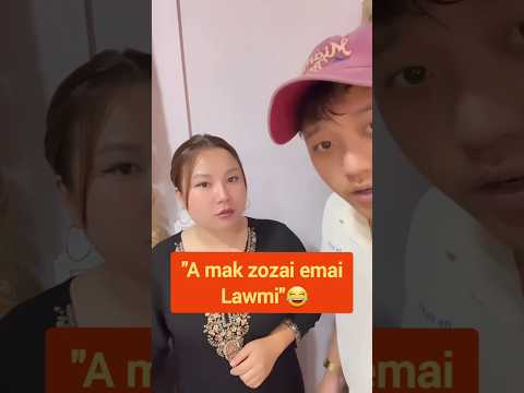 LIL KIKI-a'n An Nu Rebecca a hau ve tlat mai😂😂 #mizo #shorts #video #trending #funny